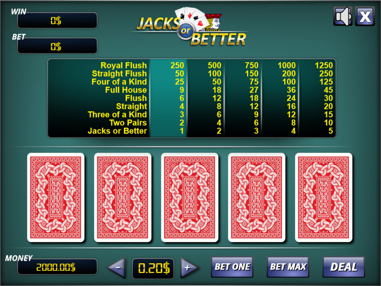 Jacks or Better Jacks or Better